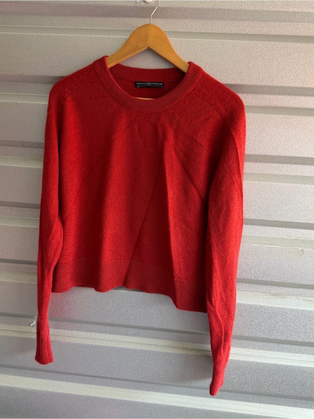 Peruvian Connection royal alpaca sweater
